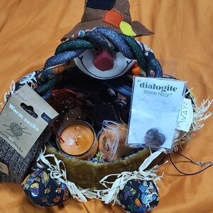 Handcrafted Harvest Heart and Soul Basket